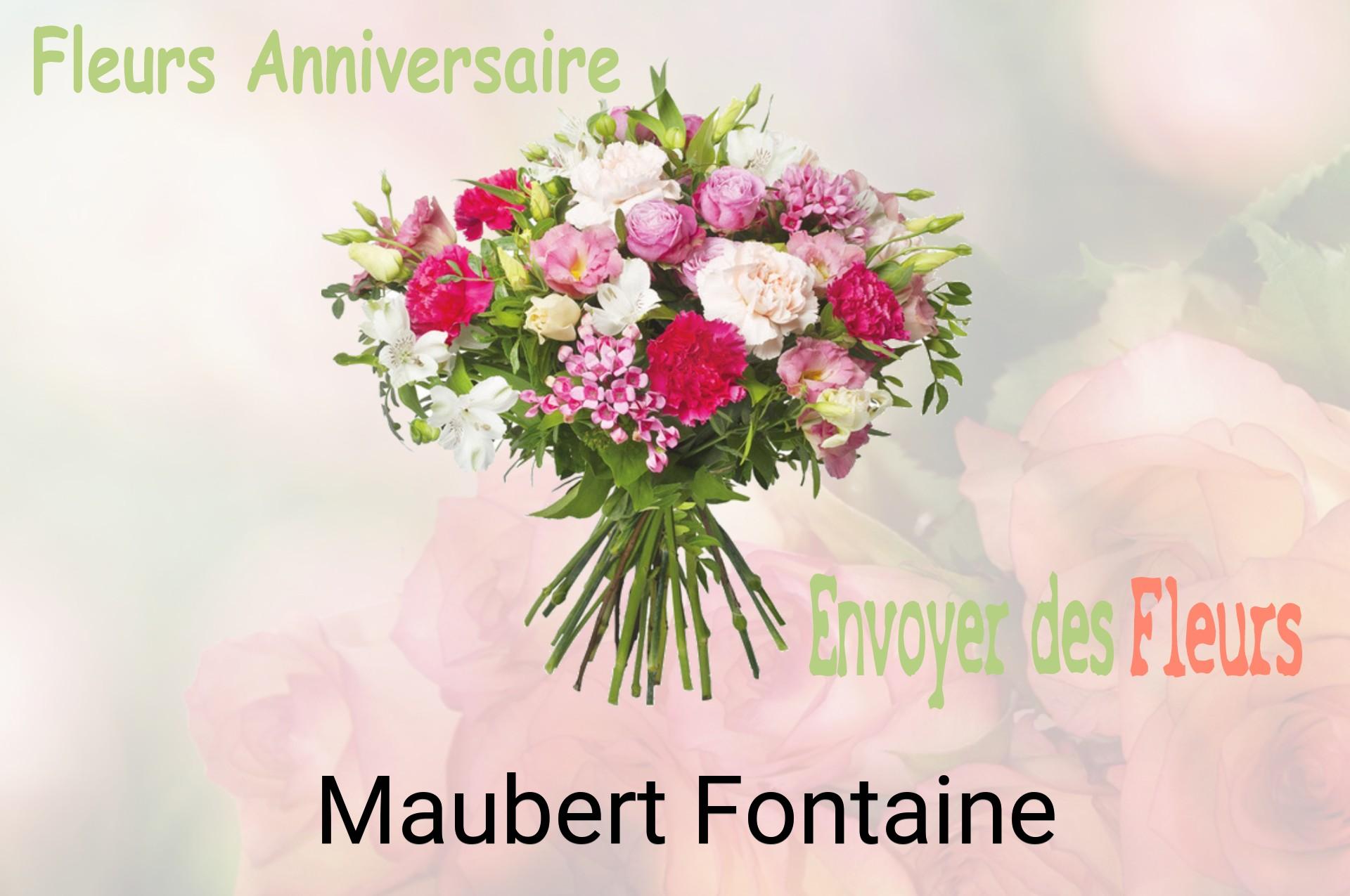Bouquet de fleurs d’anniversaire livré à Maubert-Fontaine