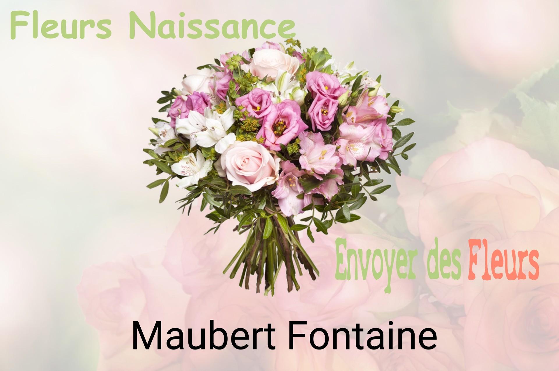 Bouquet de fleurs de naissance livré à Maubert-Fontaine