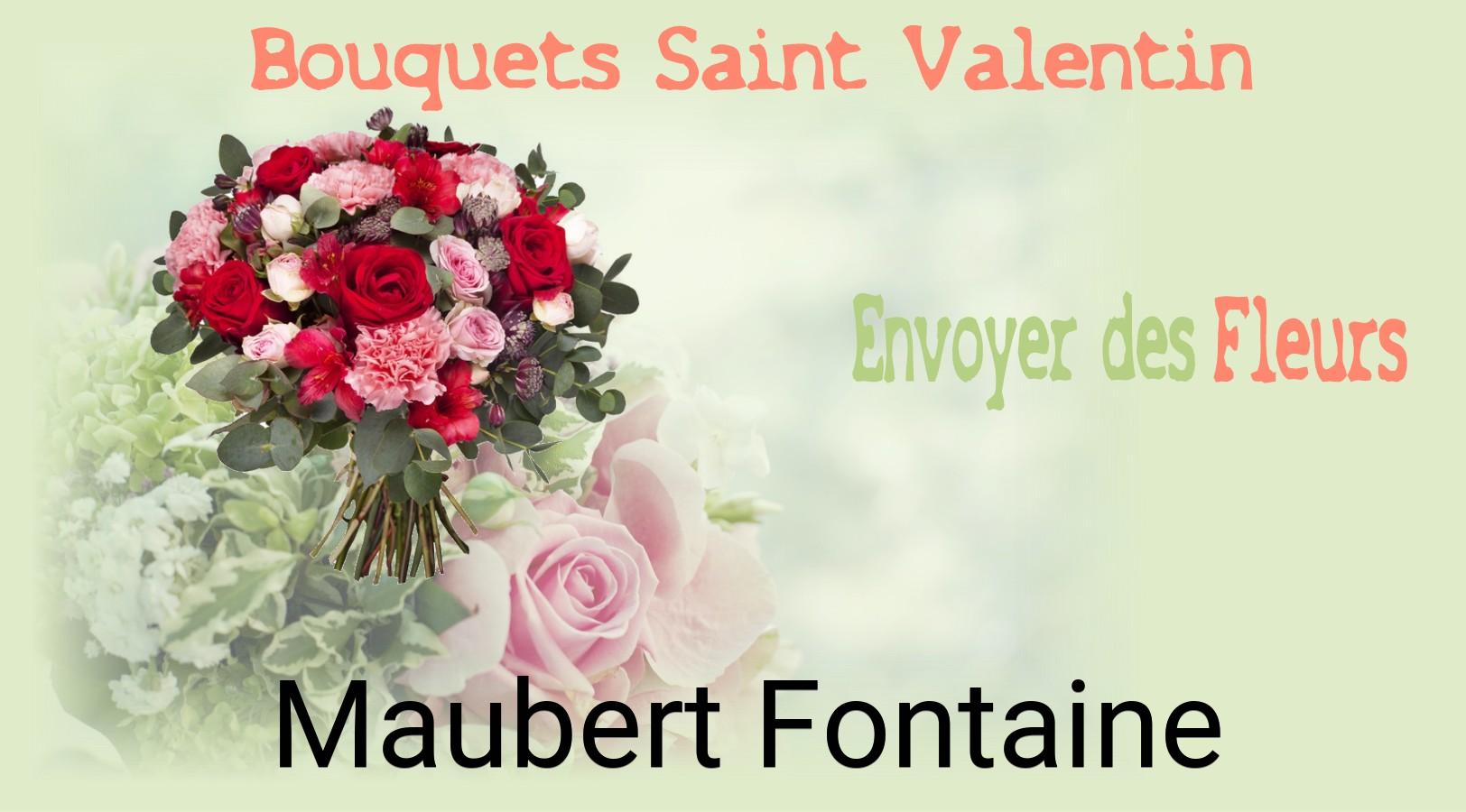 Roses de Saint-Valentin livrées à Maubert-Fontaine
